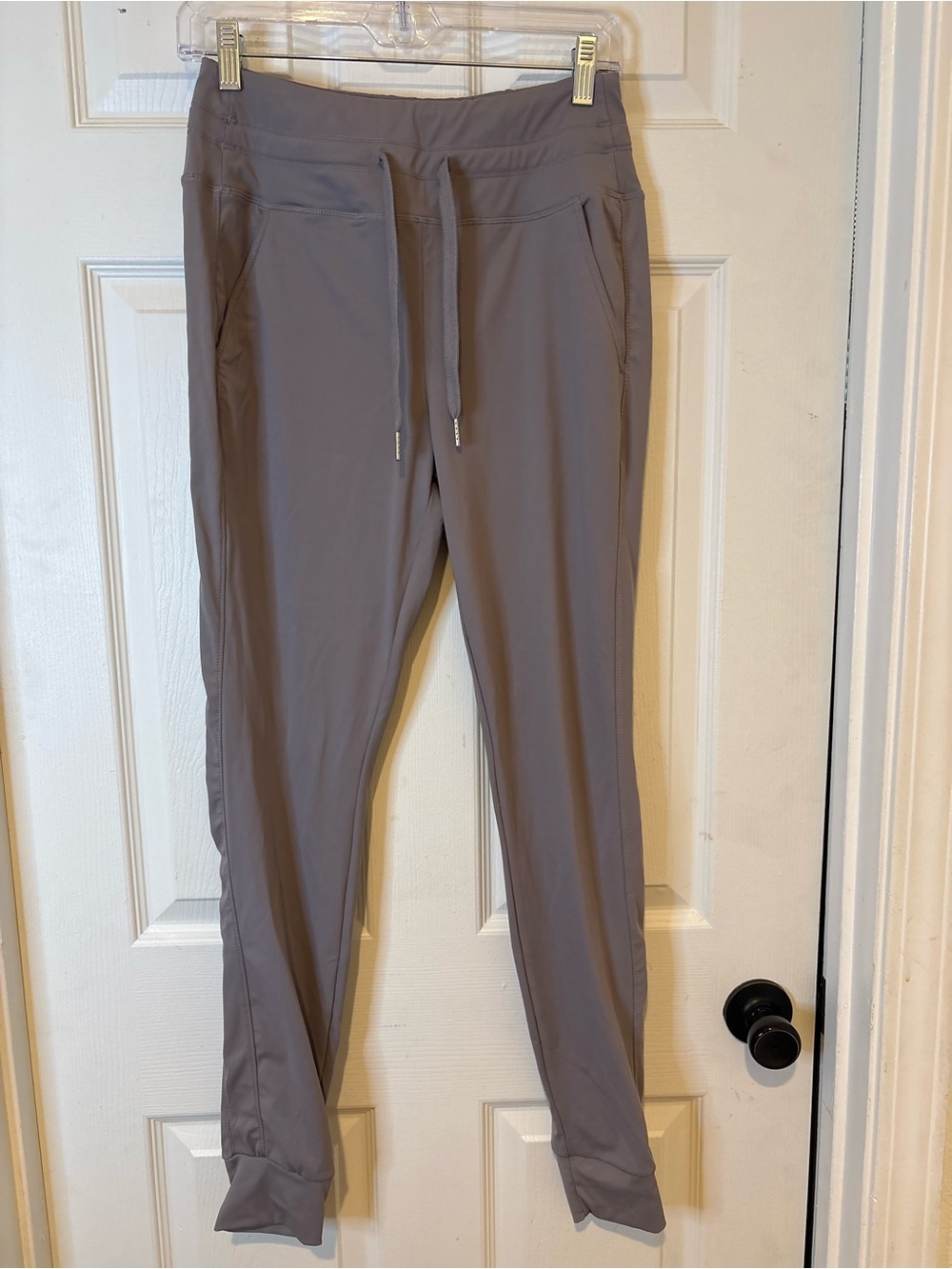 HALARA Women's Grey Jogger Pants with Drawstring
